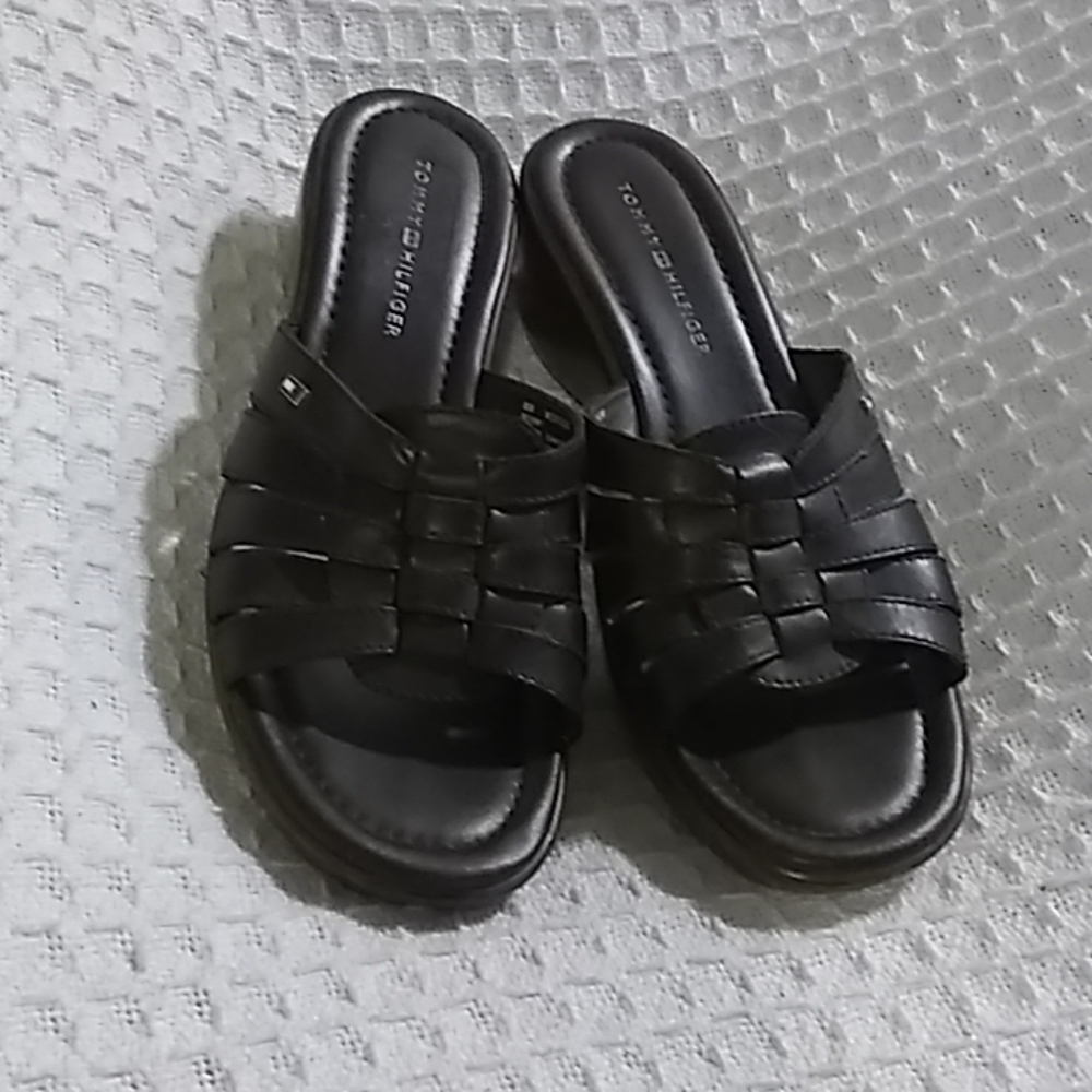 Brown Tommy Hilfiger sandals